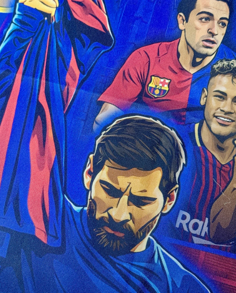 Barcelona - Premium Canvas Flag
