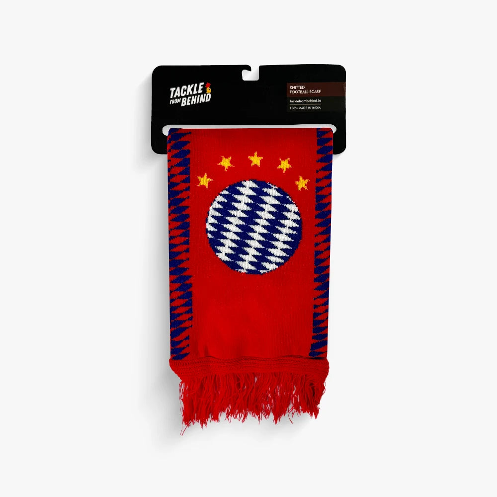 Bayern Munich Knitted Football Scarf