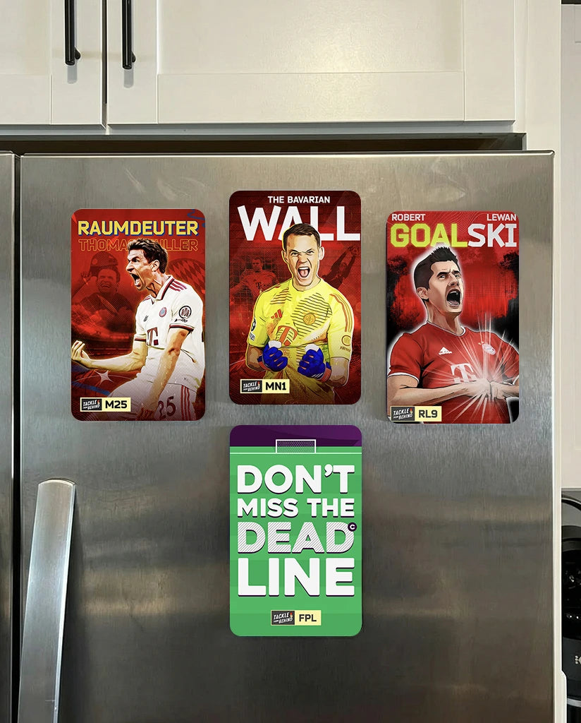 Robert Lewandowski Bayern Fridge Magnet