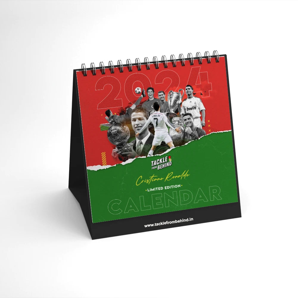 Cristiano Ronaldo - 2024 Desk Calendar