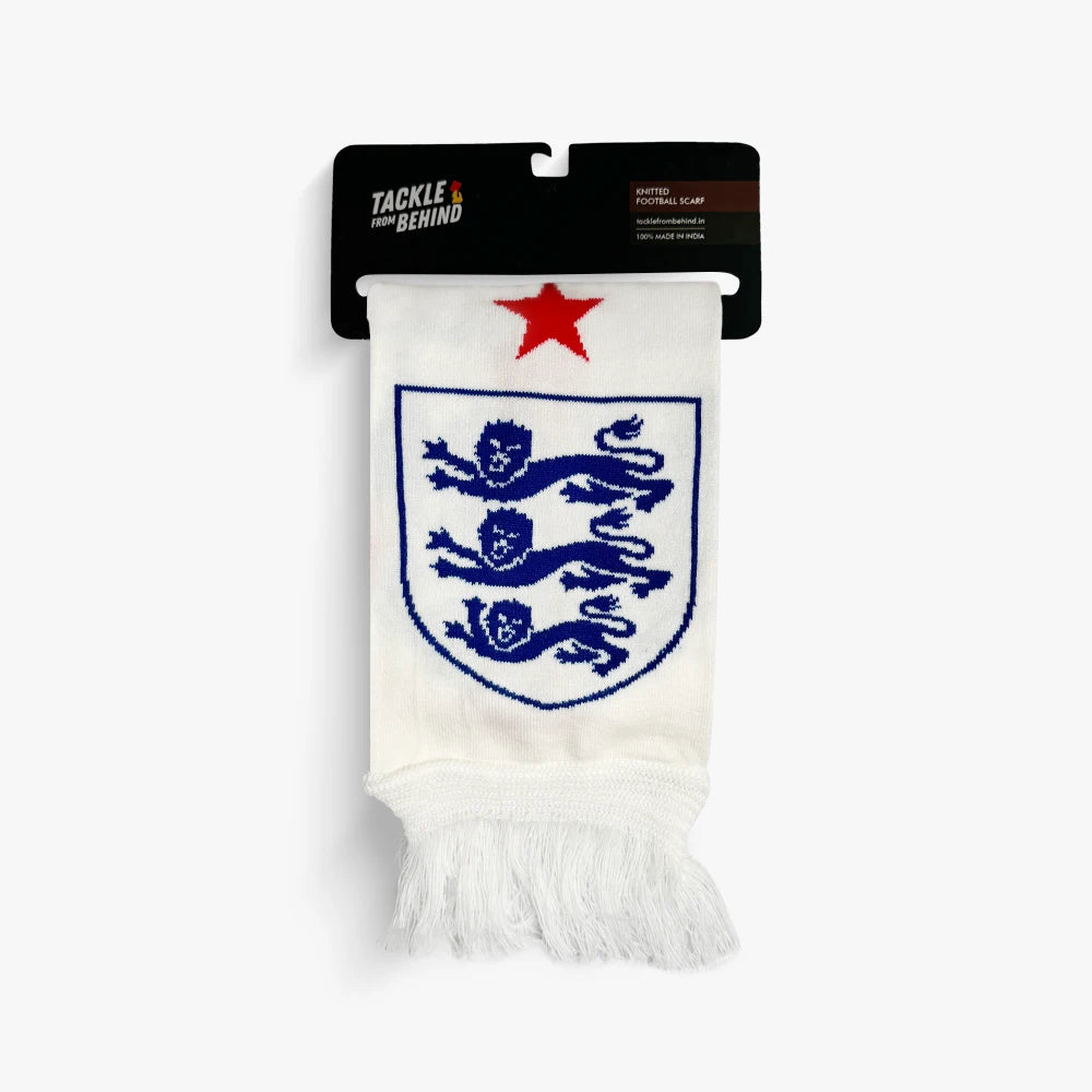 England Knitted Football Scarf