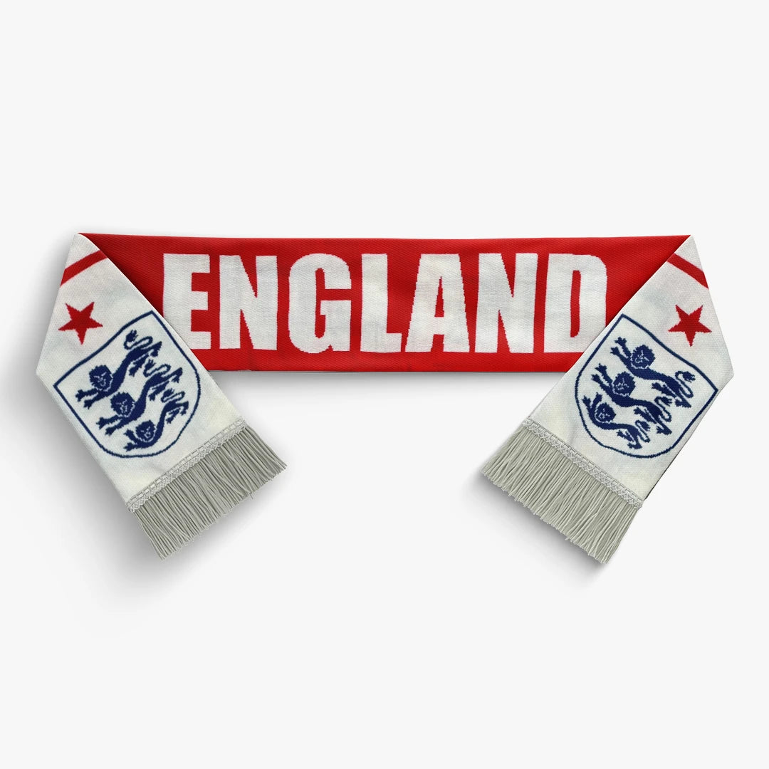 England Knitted Football Scarf