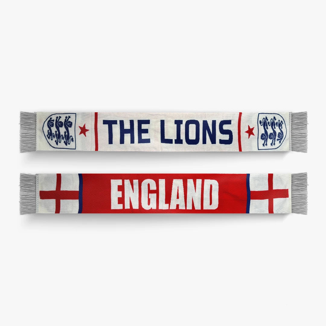 England Knitted Football Scarf