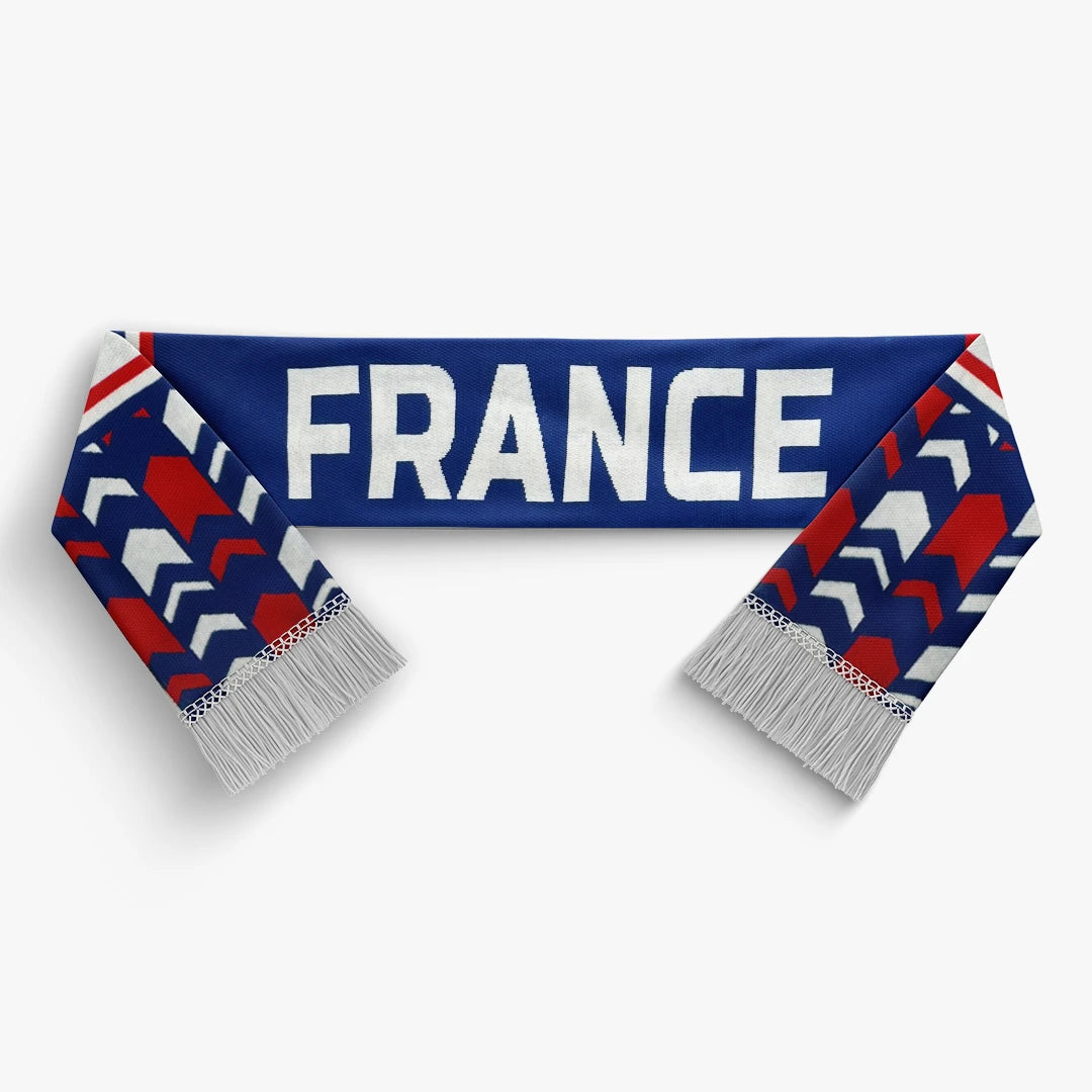 France Knitted Football Scarf