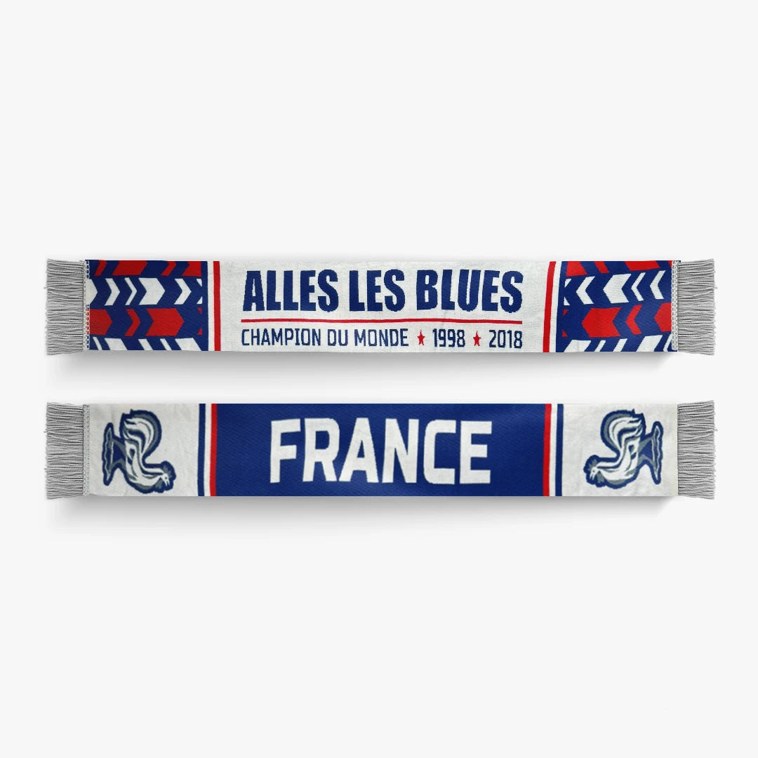 France Knitted Football Scarf