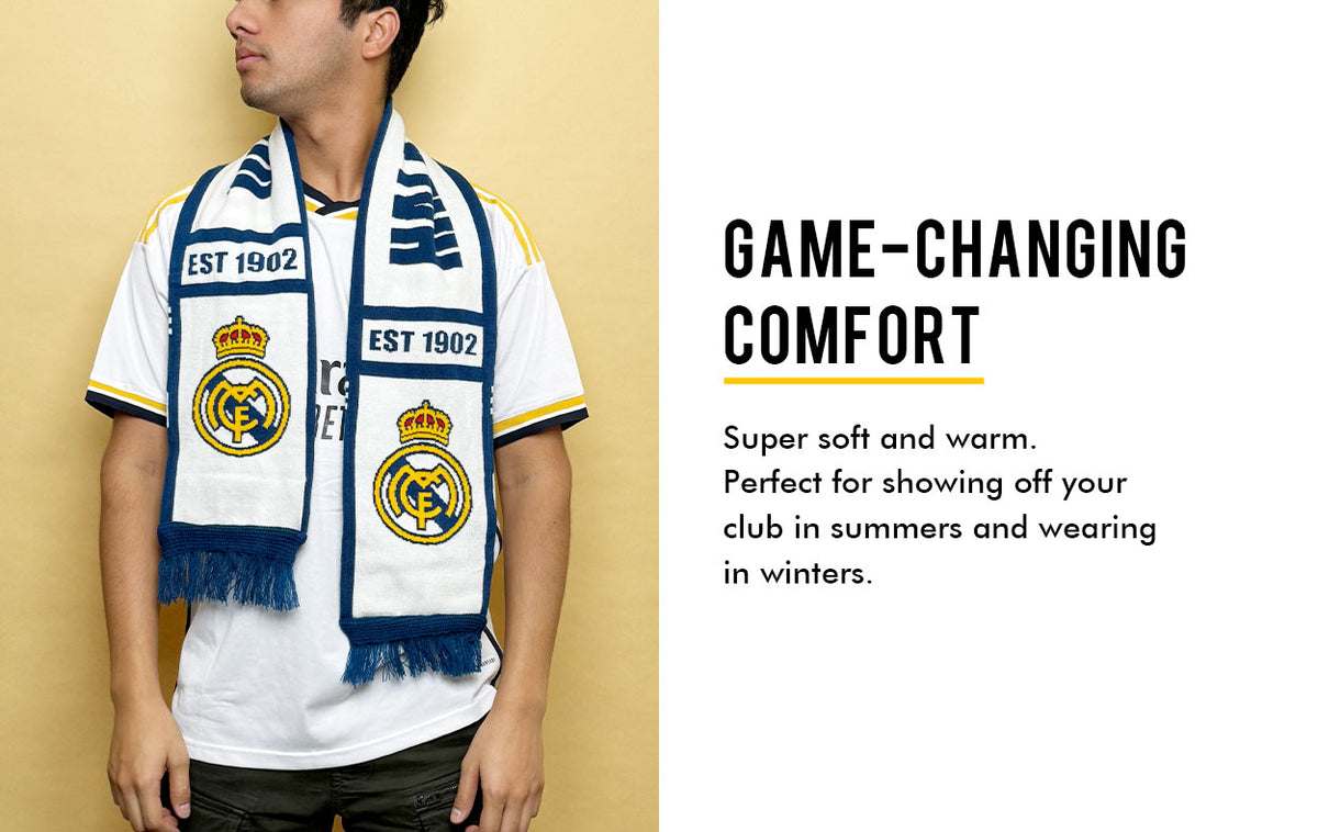 Cristiano Ronaldo - Real Madrid Knitted Scarf