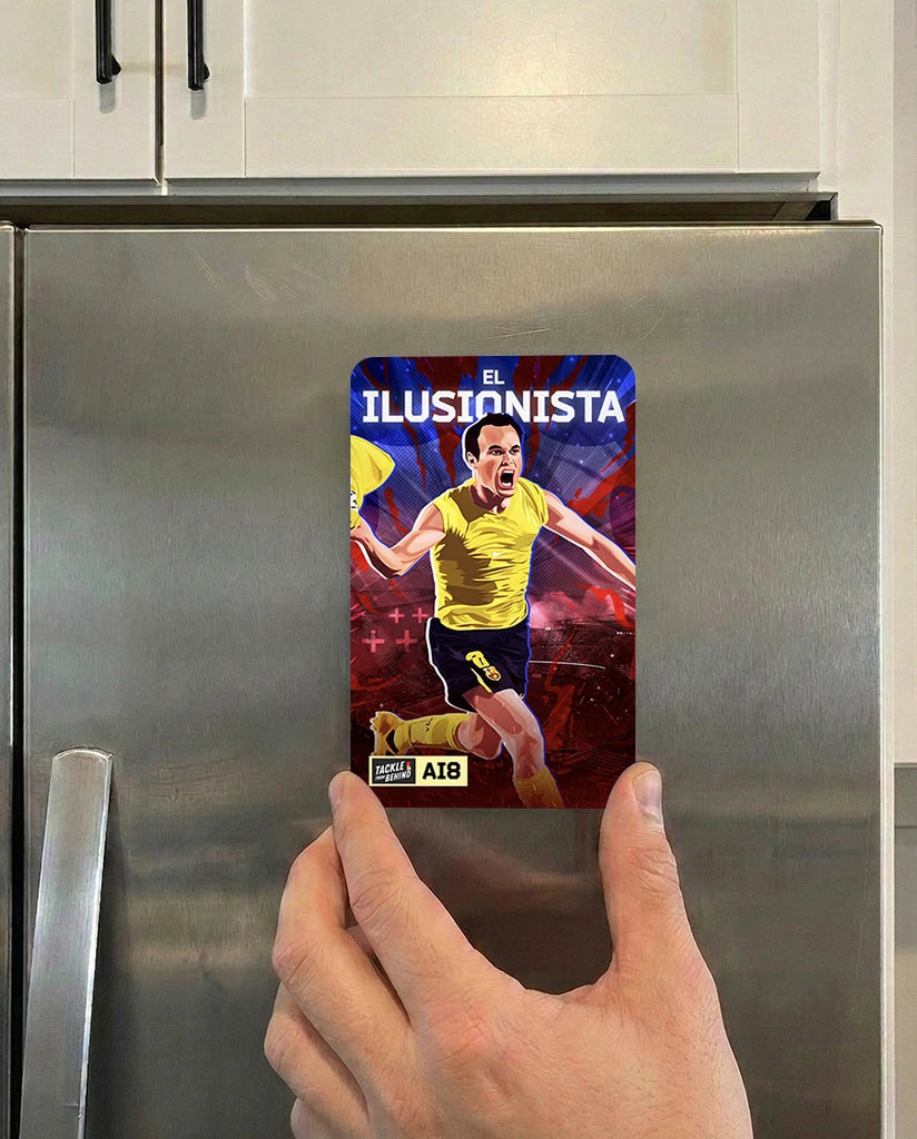 Andrés Iniesta Fridge Magnet