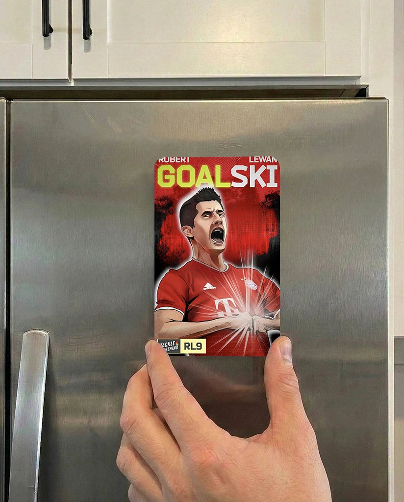 Robert Lewandowski Bayern Fridge Magnet