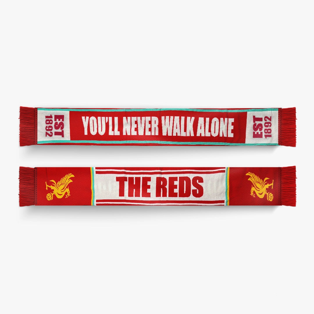 Liverpool Knitted Football Scarf