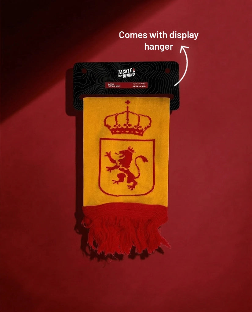 Spain Knitted Football Scarf