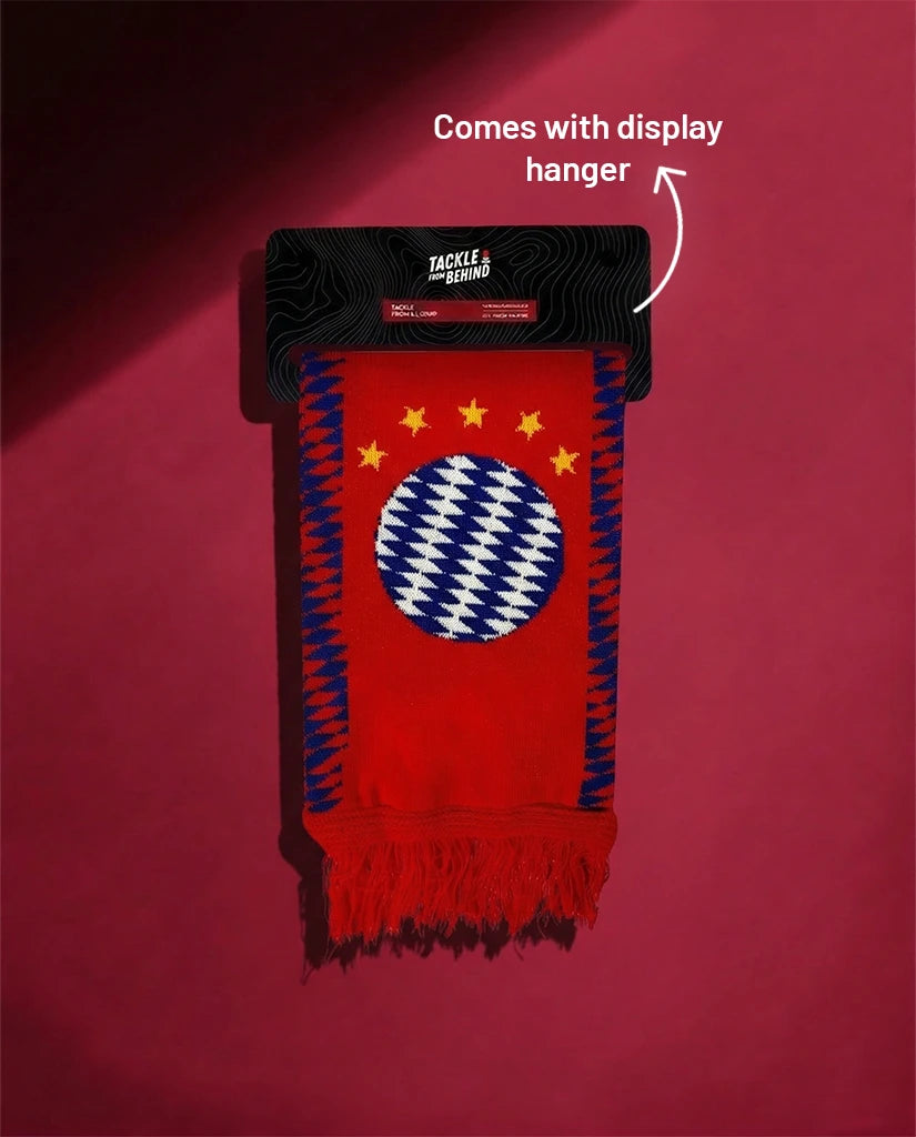 Bayern Munich Knitted Football Scarf