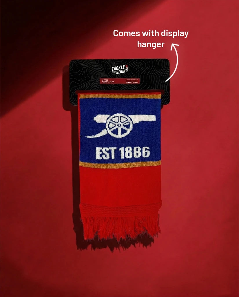 Arsenal Knitted Football Scarf