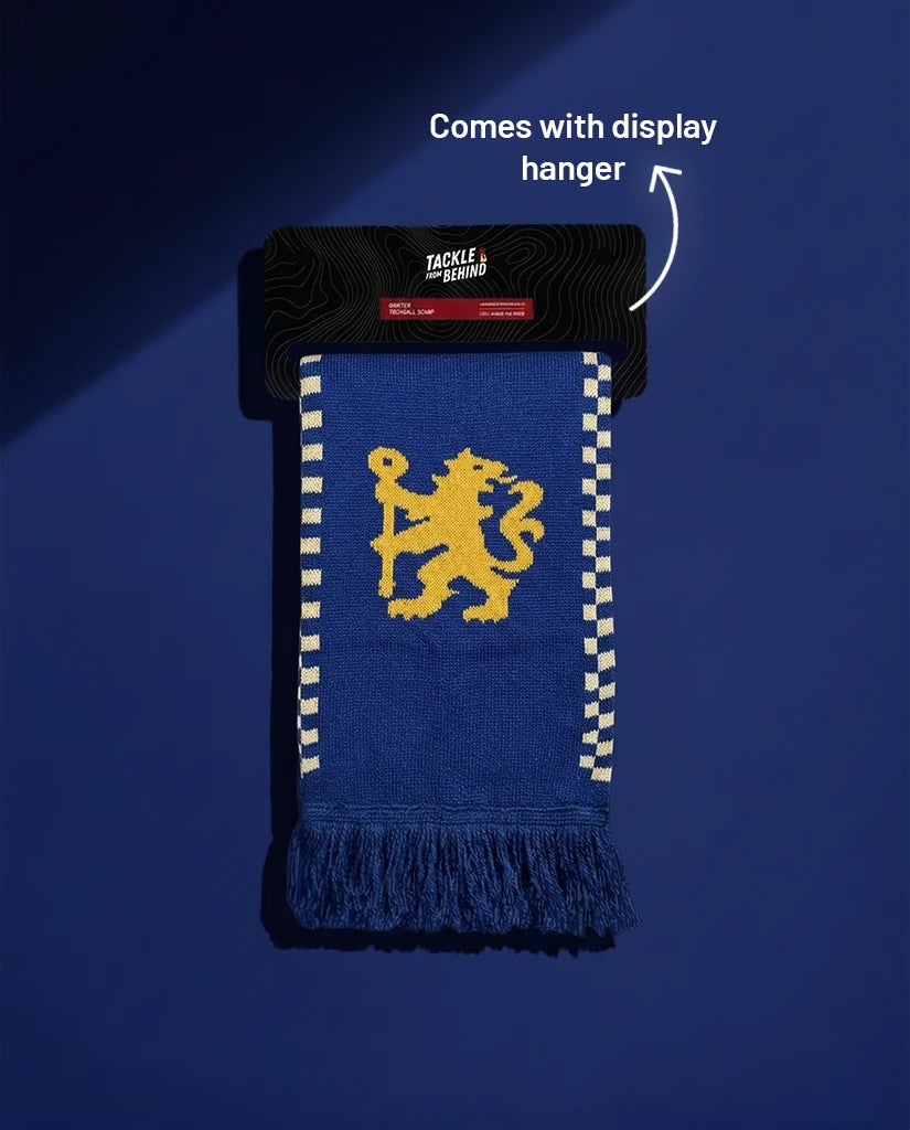 Chelsea Knitted Football Scarf