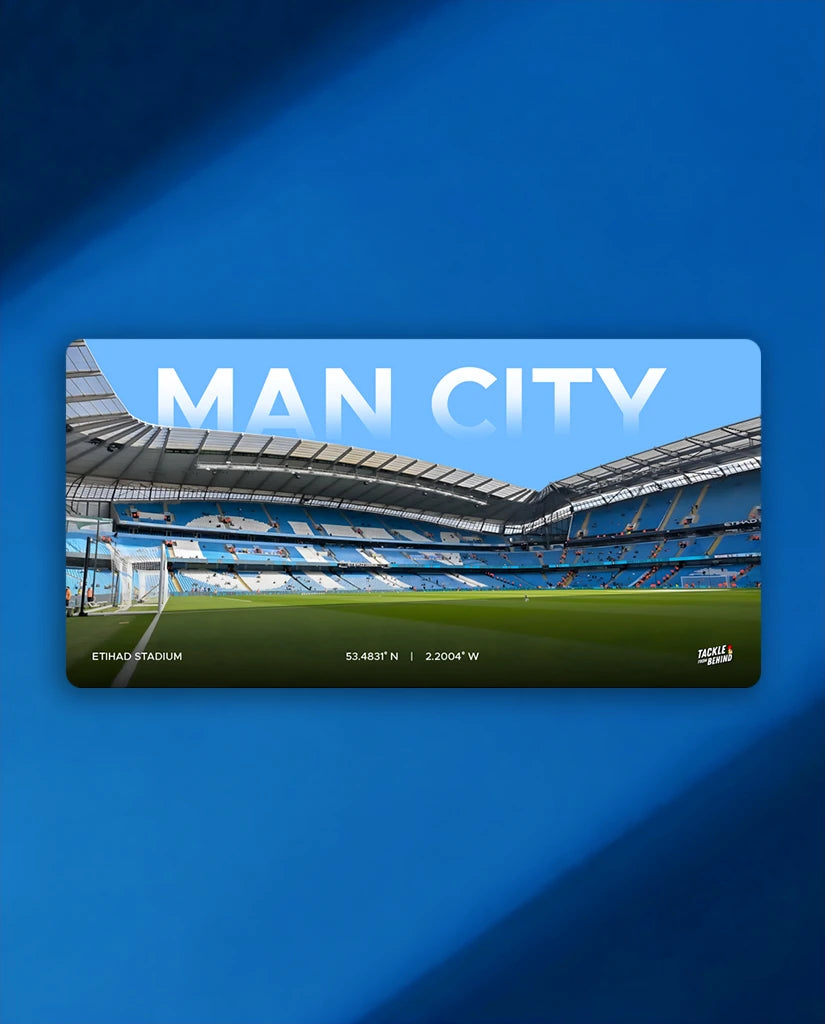 Manchester City Desk Mat and Mouse Pad