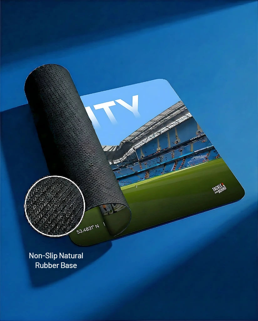 Manchester City Desk Mat and Mouse Pad