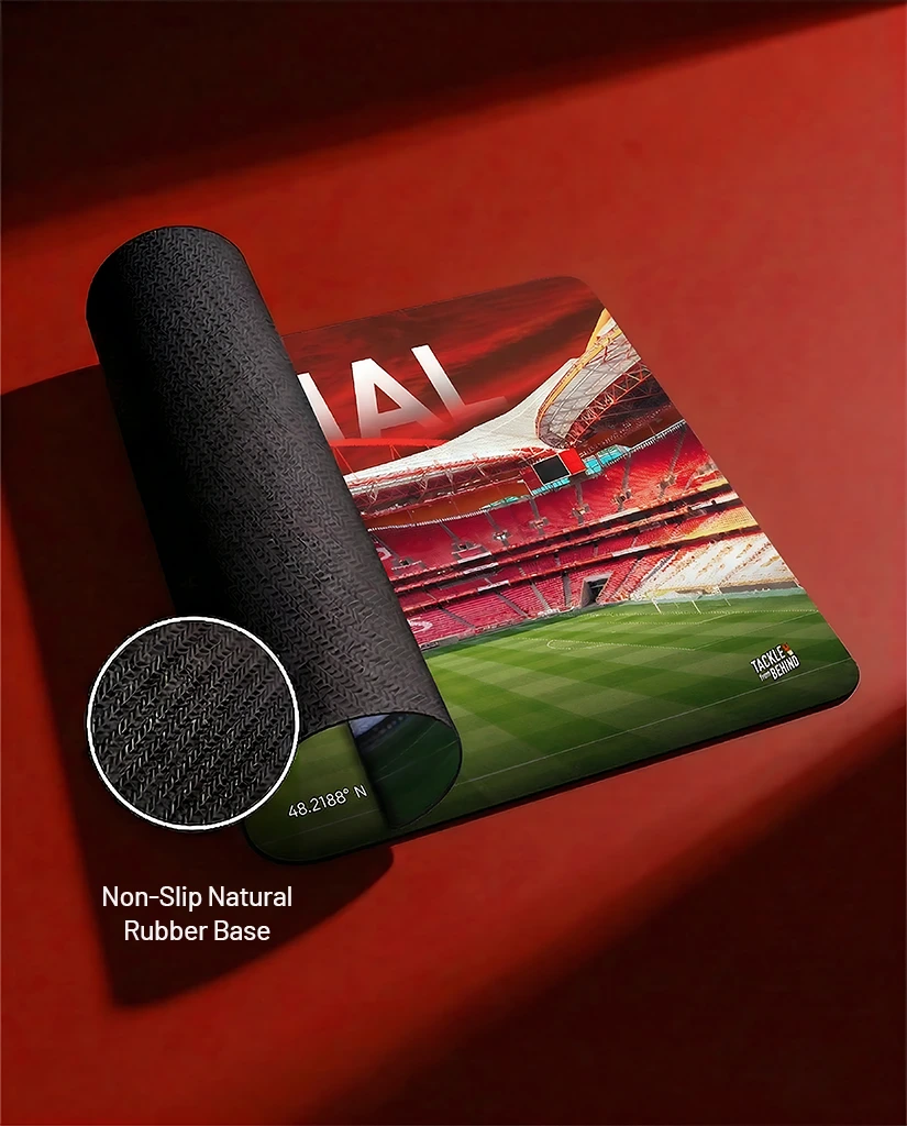 Arsenal Desk Mat and Mouse Pad