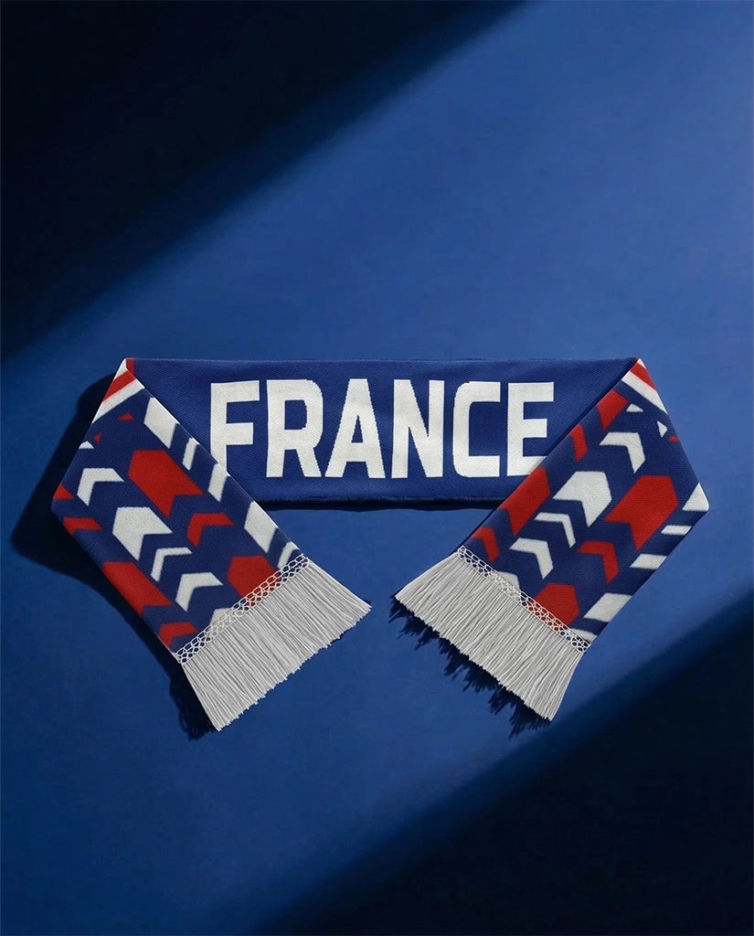 France Knitted Football Scarf