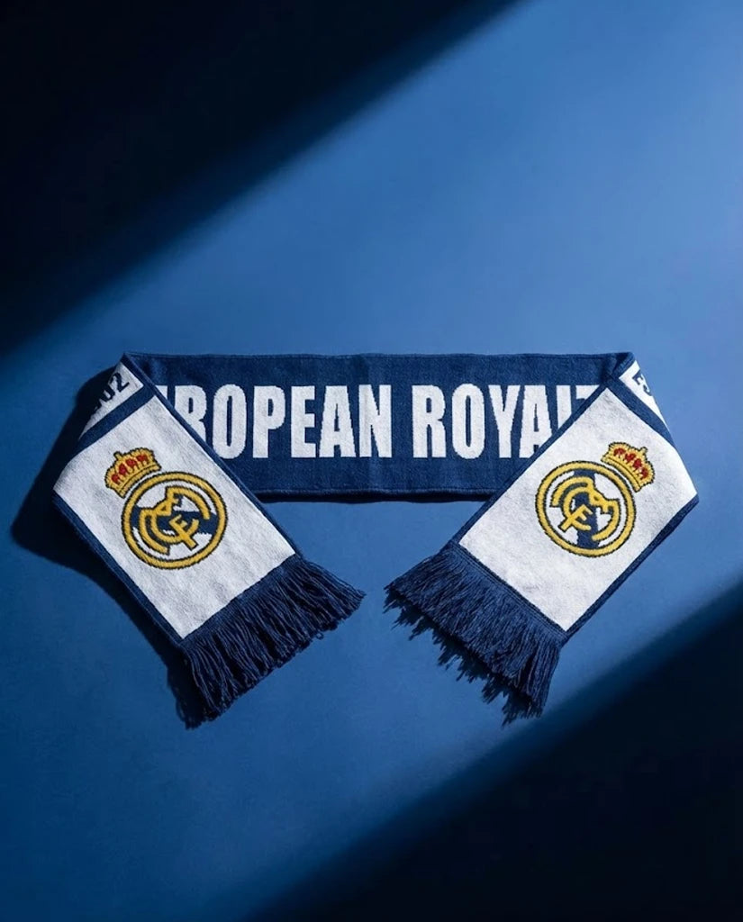 Real Madrid Knitted Football Scarf