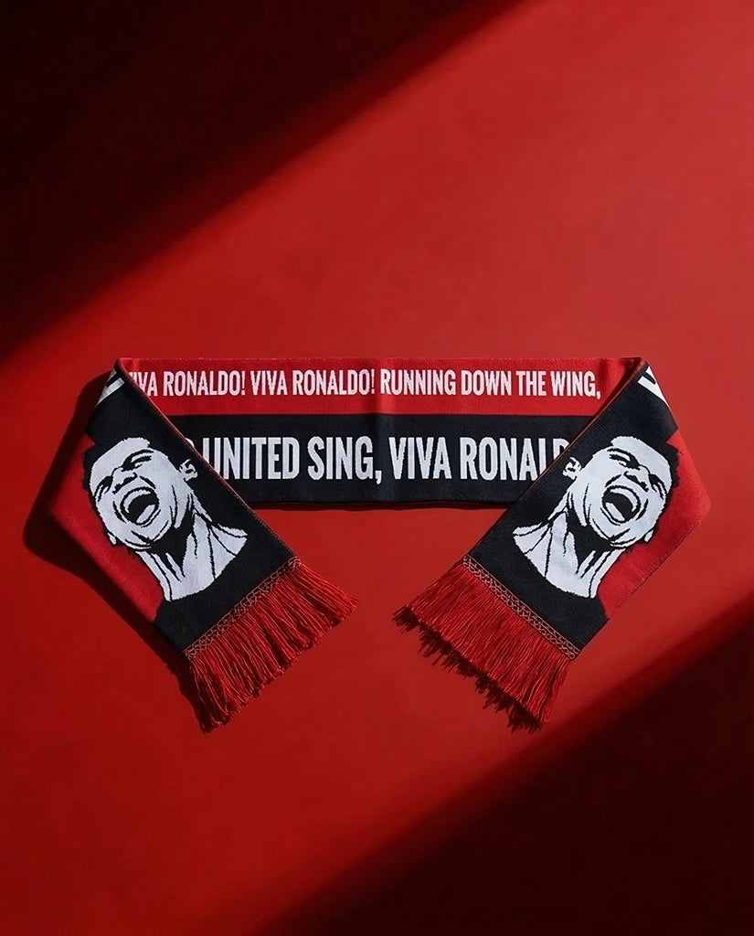 Cristiano Ronaldo - Man United Knitted Scarf