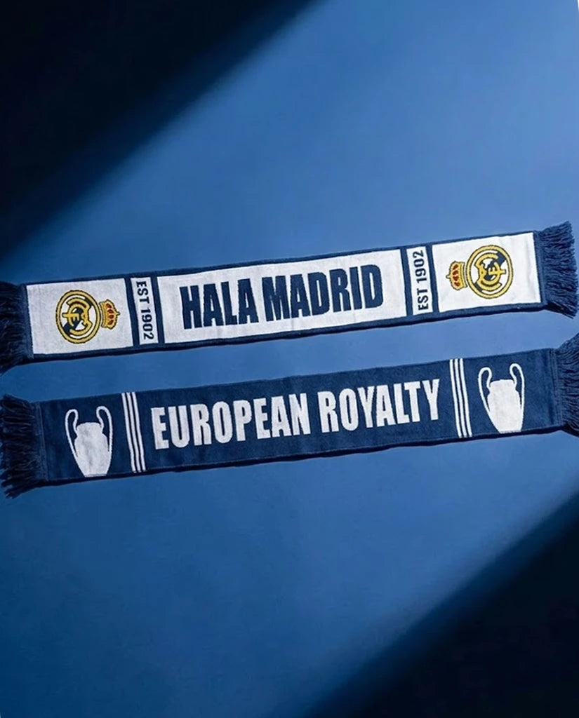 Real Madrid Knitted Football Scarf