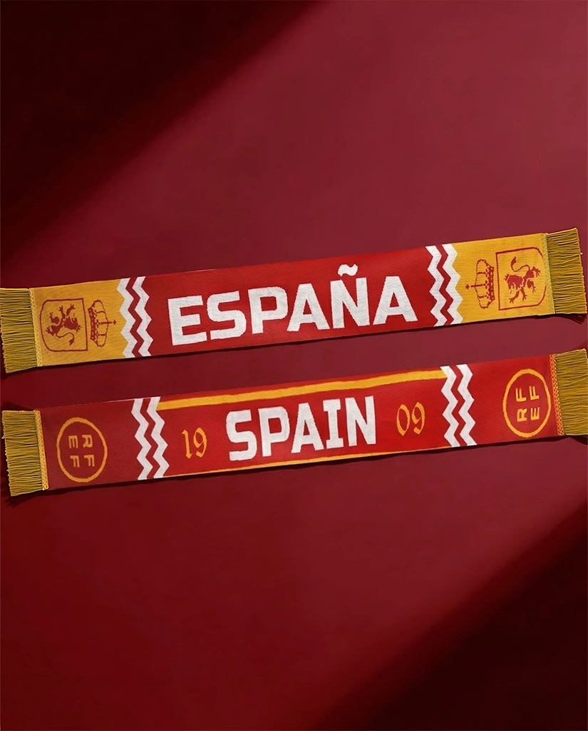 Spain Knitted Football Scarf