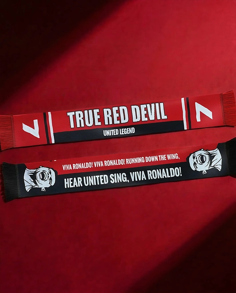 Cristiano Ronaldo - Man United Knitted Scarf
