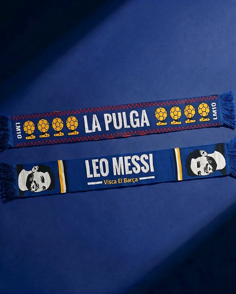 Lionel Messi - Barcelona Knitted Scarf