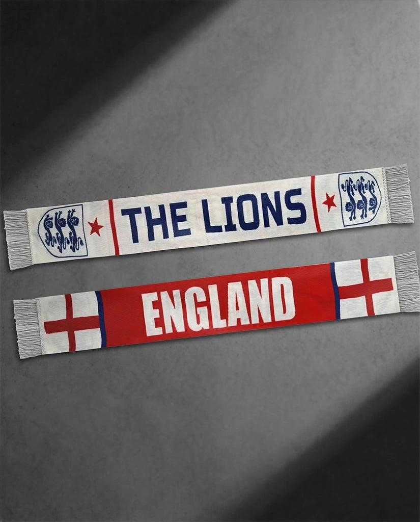 England Knitted Football Scarf