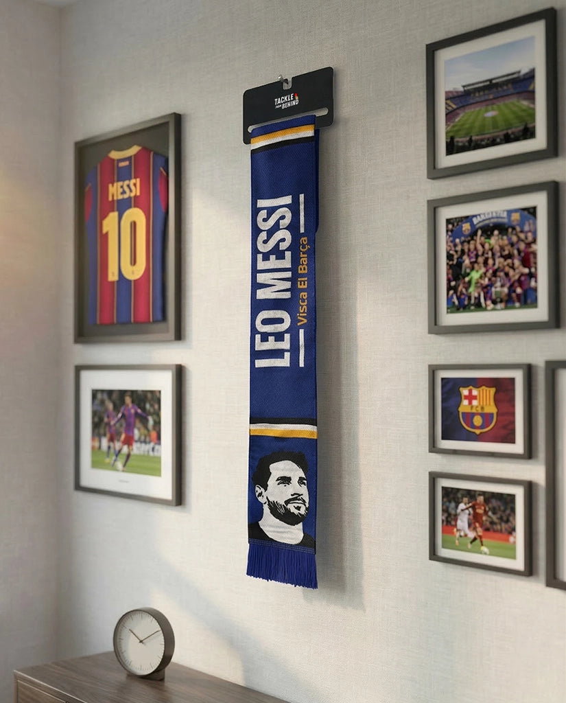 Lionel Messi - Barcelona Knitted Scarf