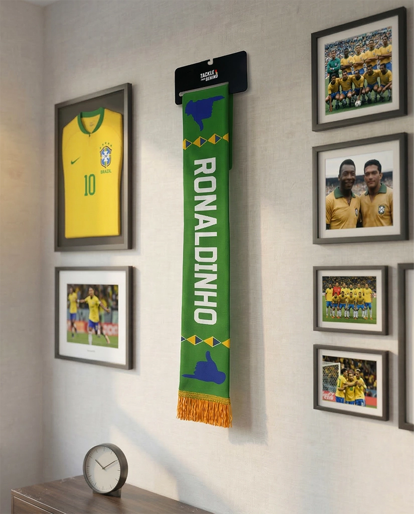 Ronaldinho Limited Edition Knitted Scarf