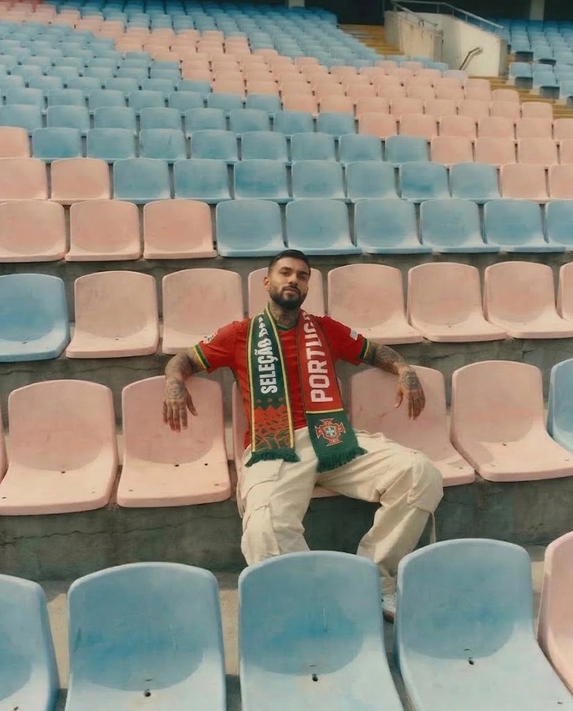 Portugal Knitted Football Scarf