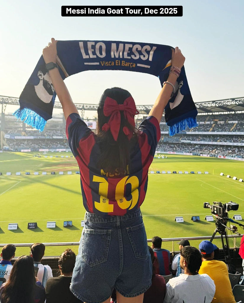 Lionel Messi - Barcelona Knitted Scarf
