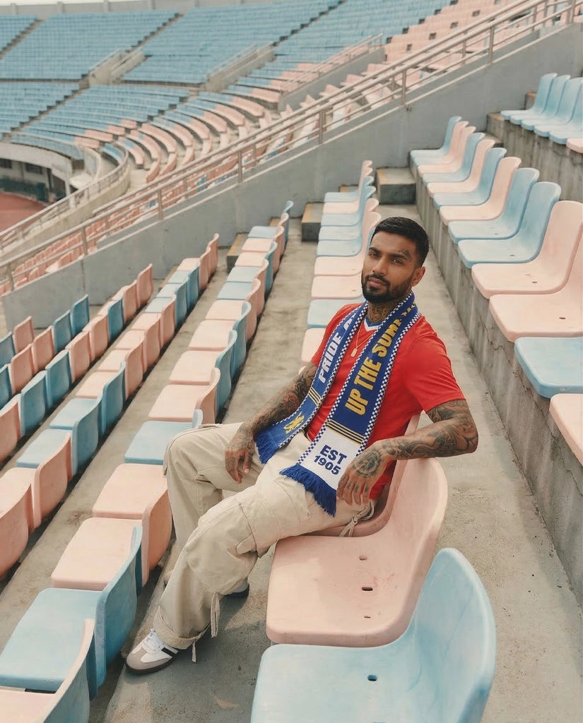 Chelsea Knitted Football Scarf