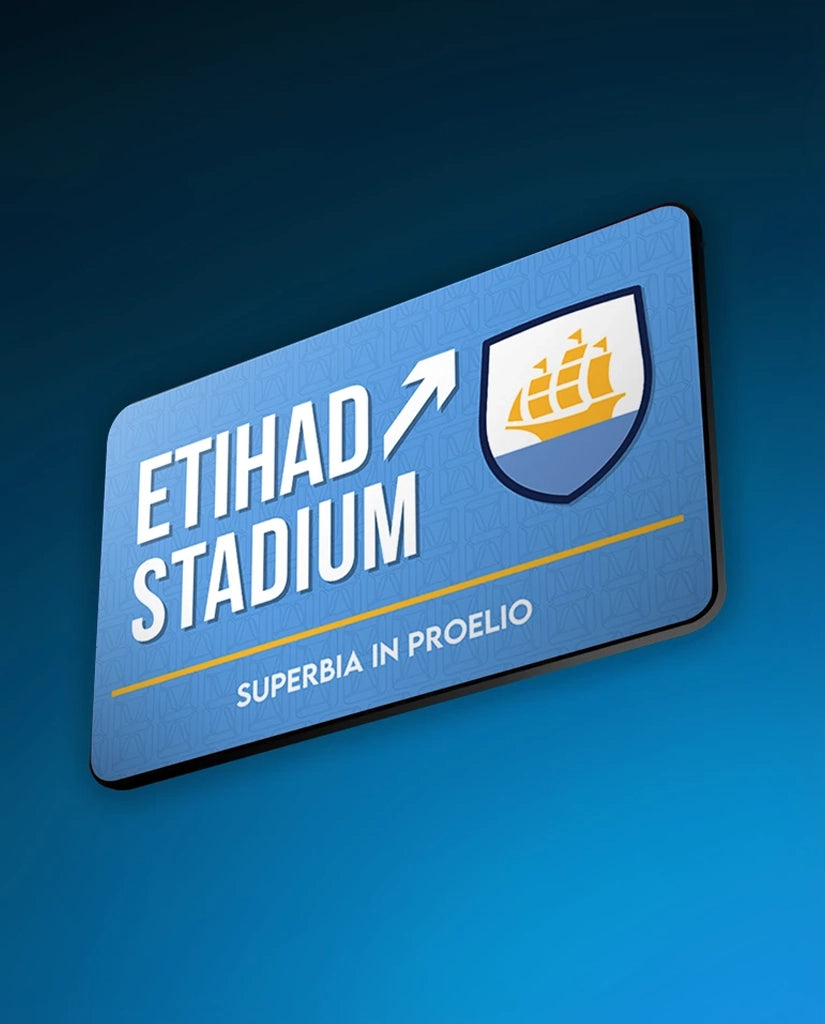Etihad Stadium Street Sign