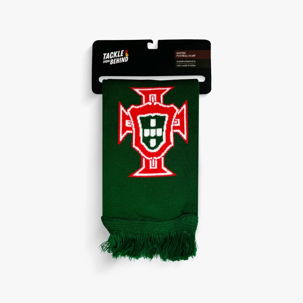 Portugal Knitted Football Scarf