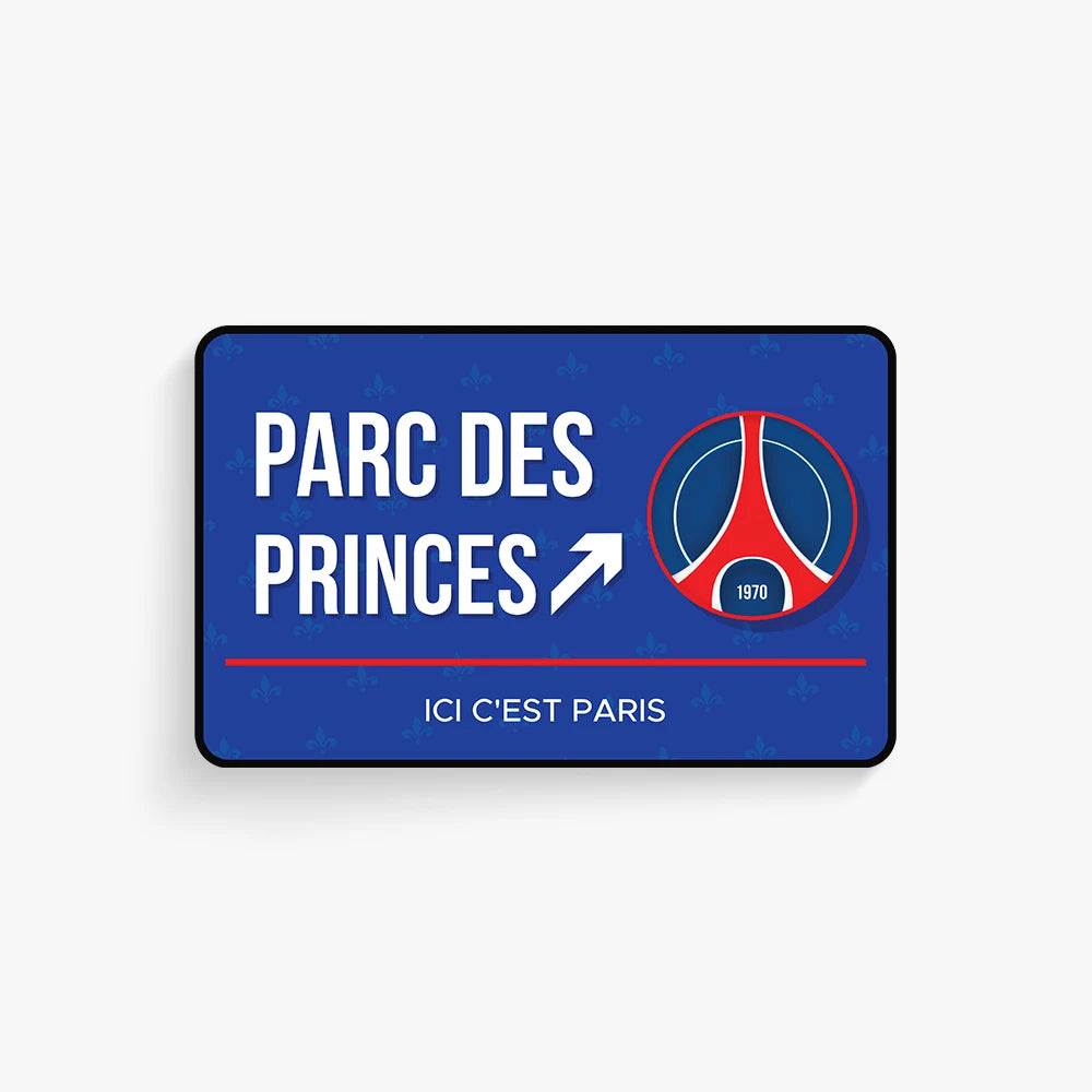 Parc Des Princes PSG Door Sign