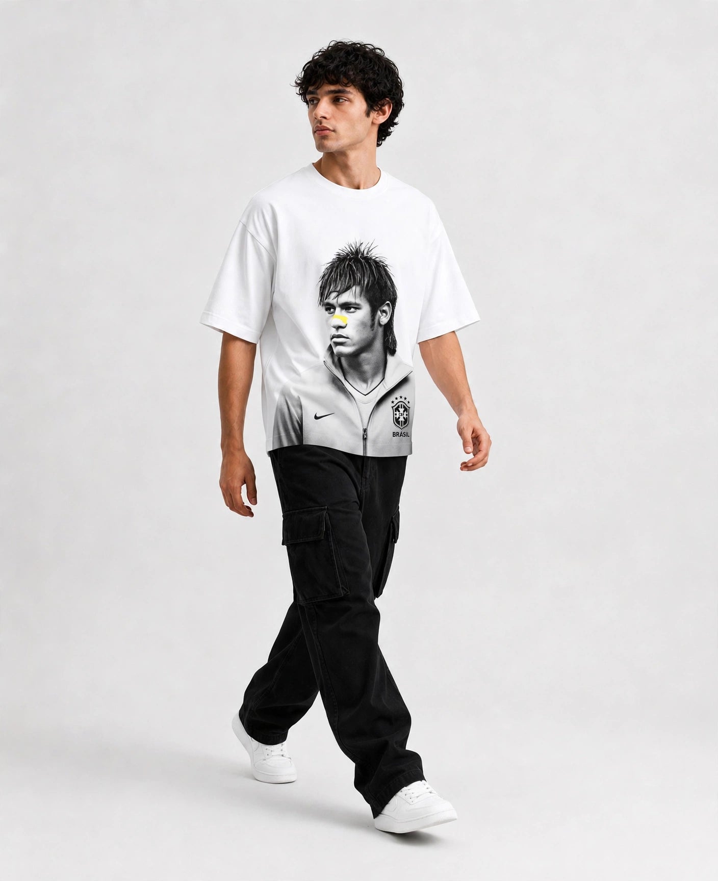 Naymar Jr. Vintage Oversize Tee