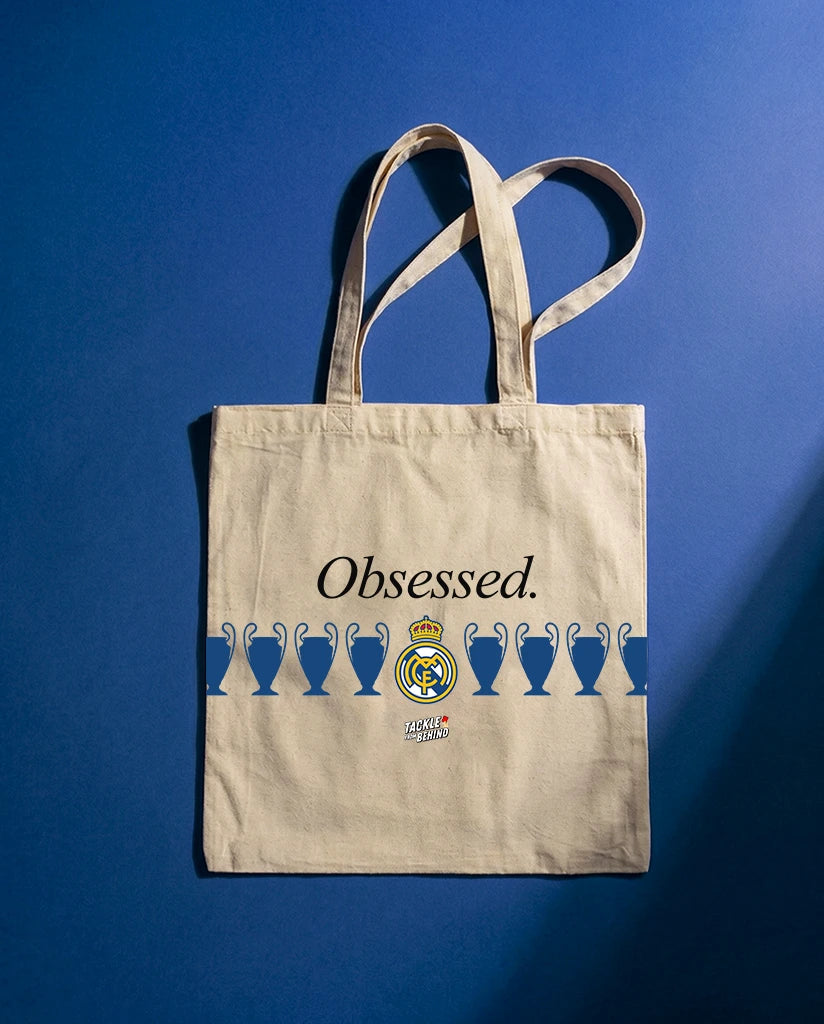 Real Madrid Canvas Tote Bag - UCL Obsessed