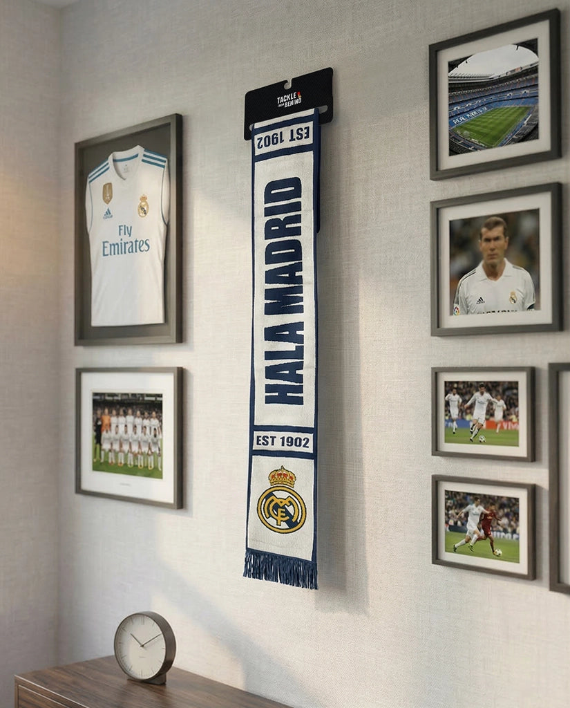 Real Madrid Knitted Football Scarf