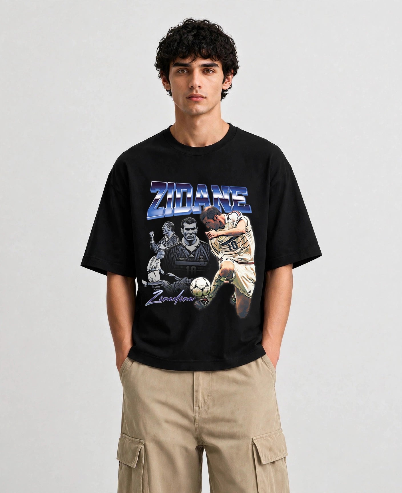 Zidane Vintage Oversize Tee