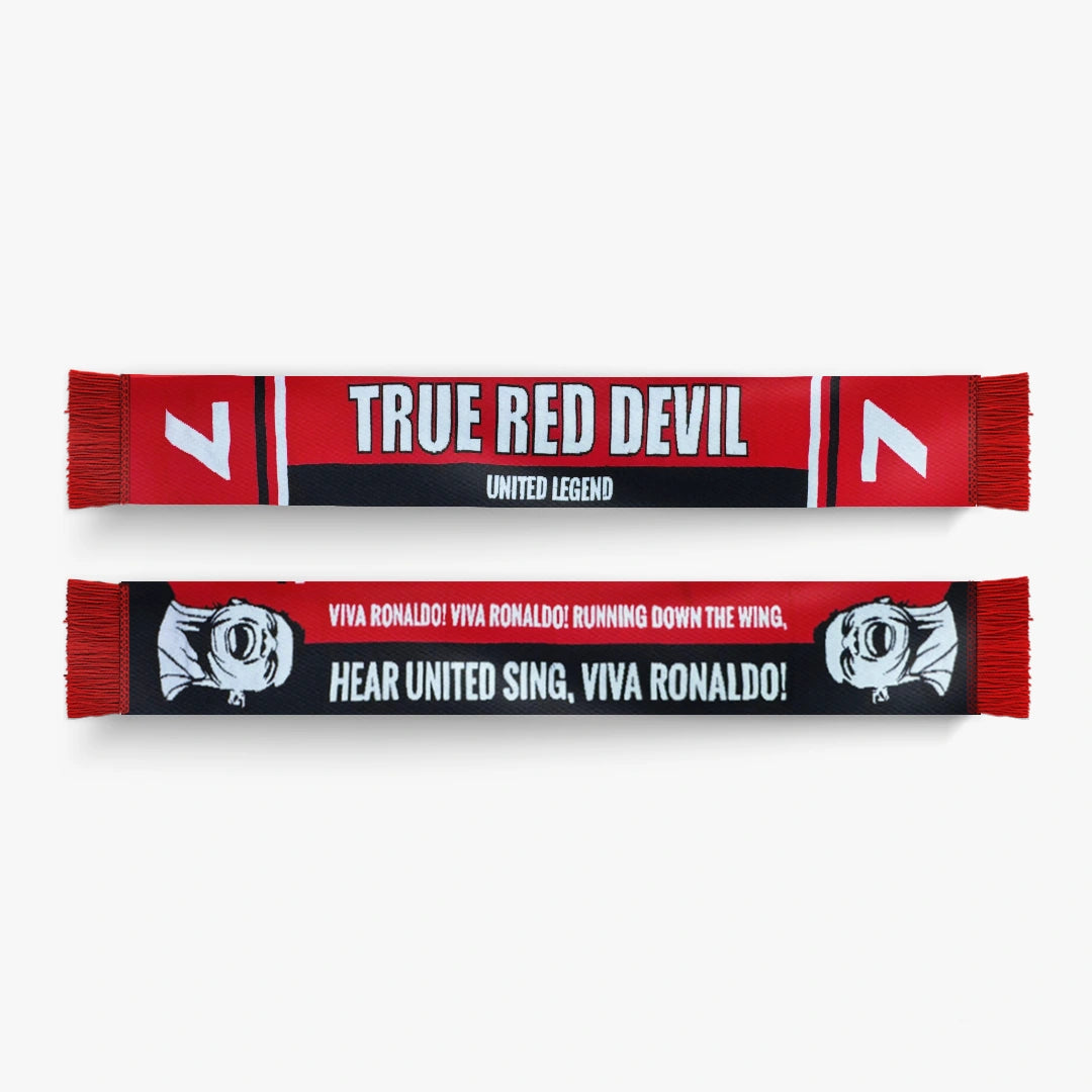 Cristiano Ronaldo - Man United Knitted Scarf