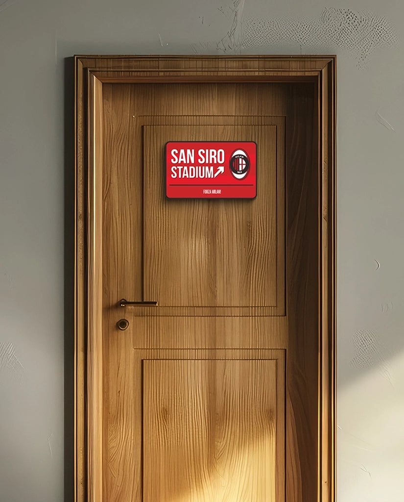 San Siro Street Sign