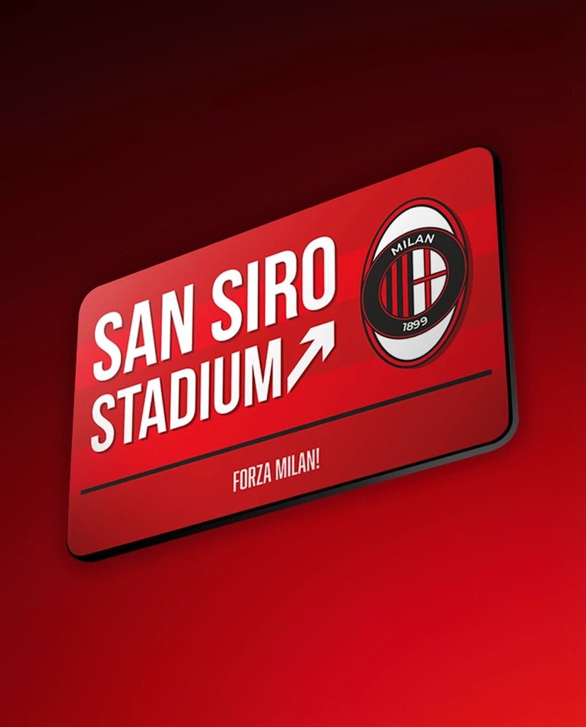 San Siro Street Sign