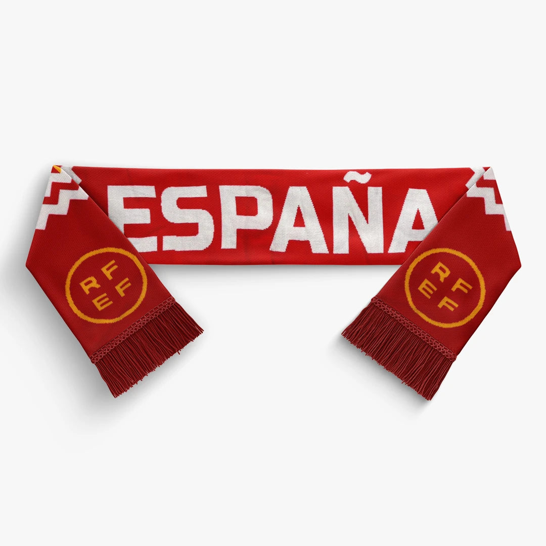 Spain Knitted Football Scarf