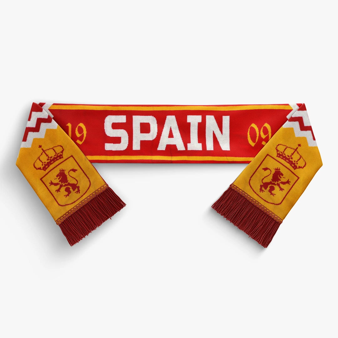 Spain Knitted Football Scarf