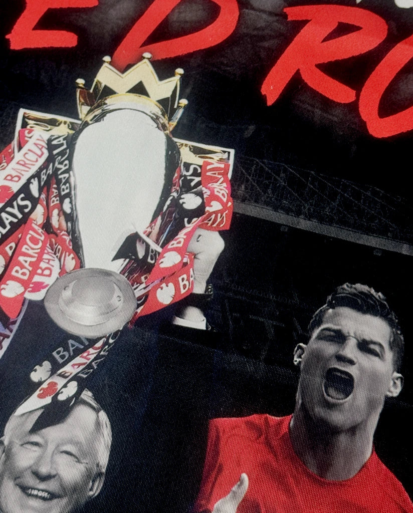Manchester United - Premium Canvas Flag