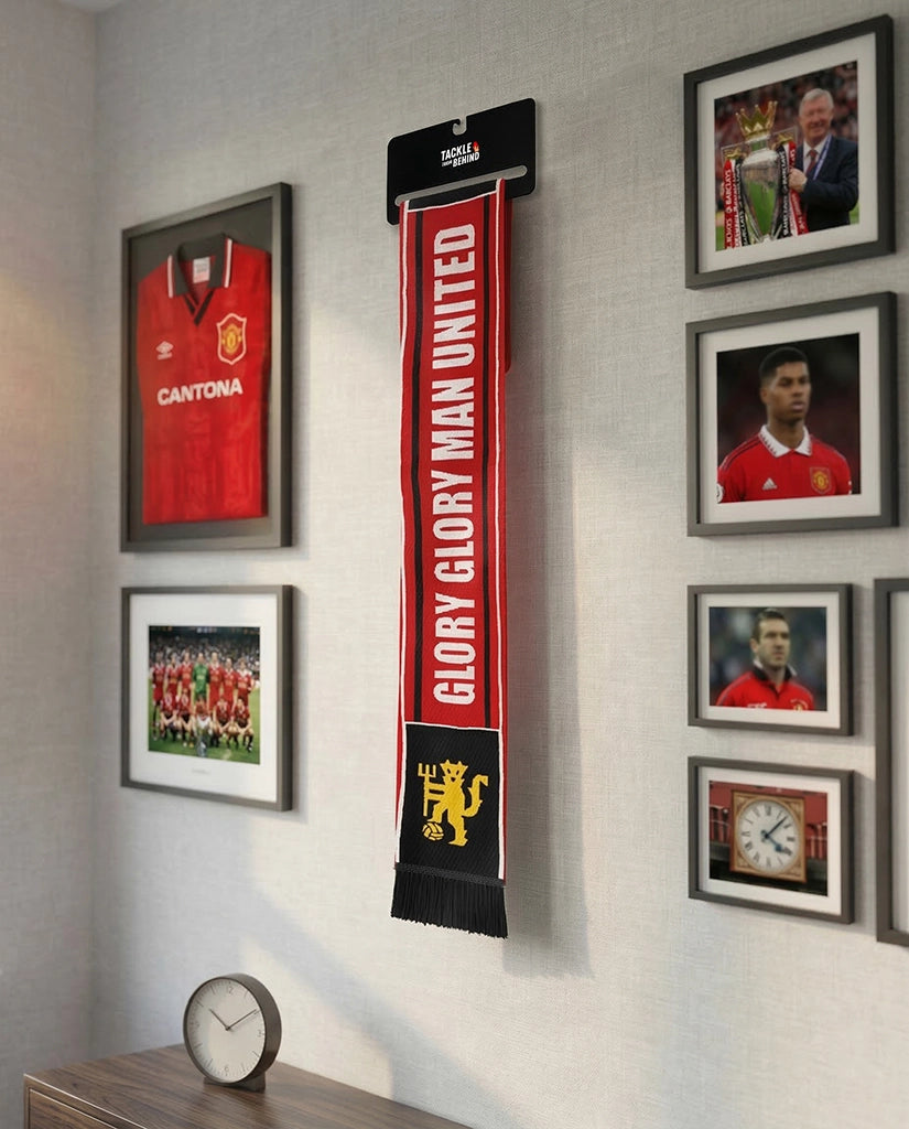 Man United Knitted Football Scarf