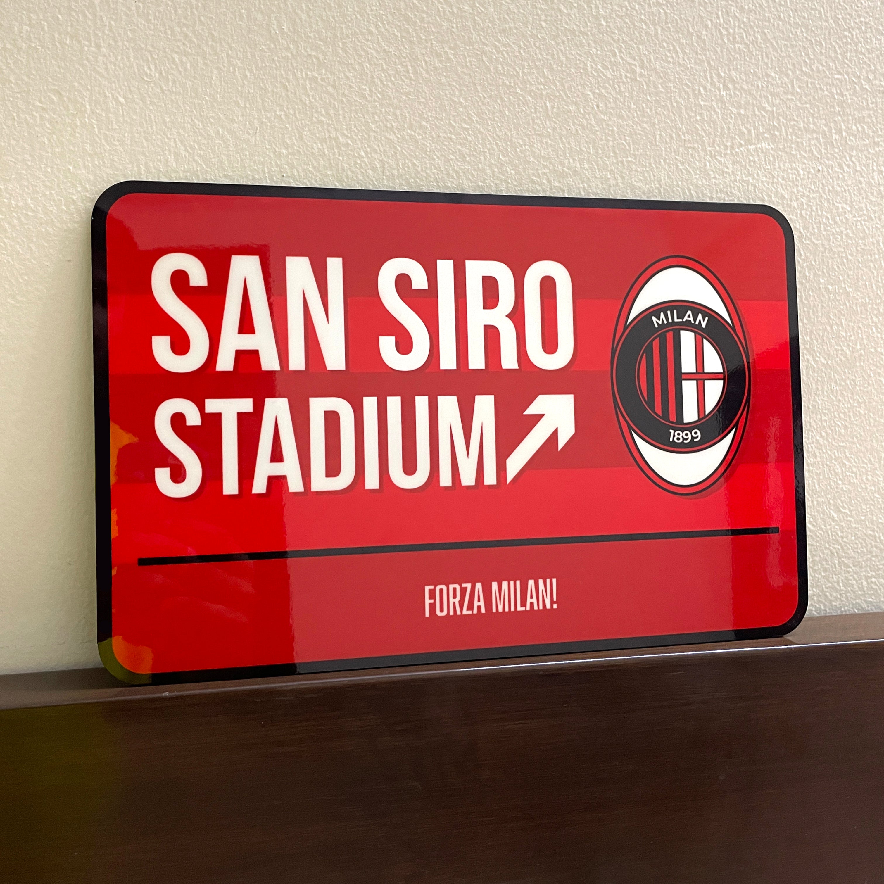 San Siro Door Sign