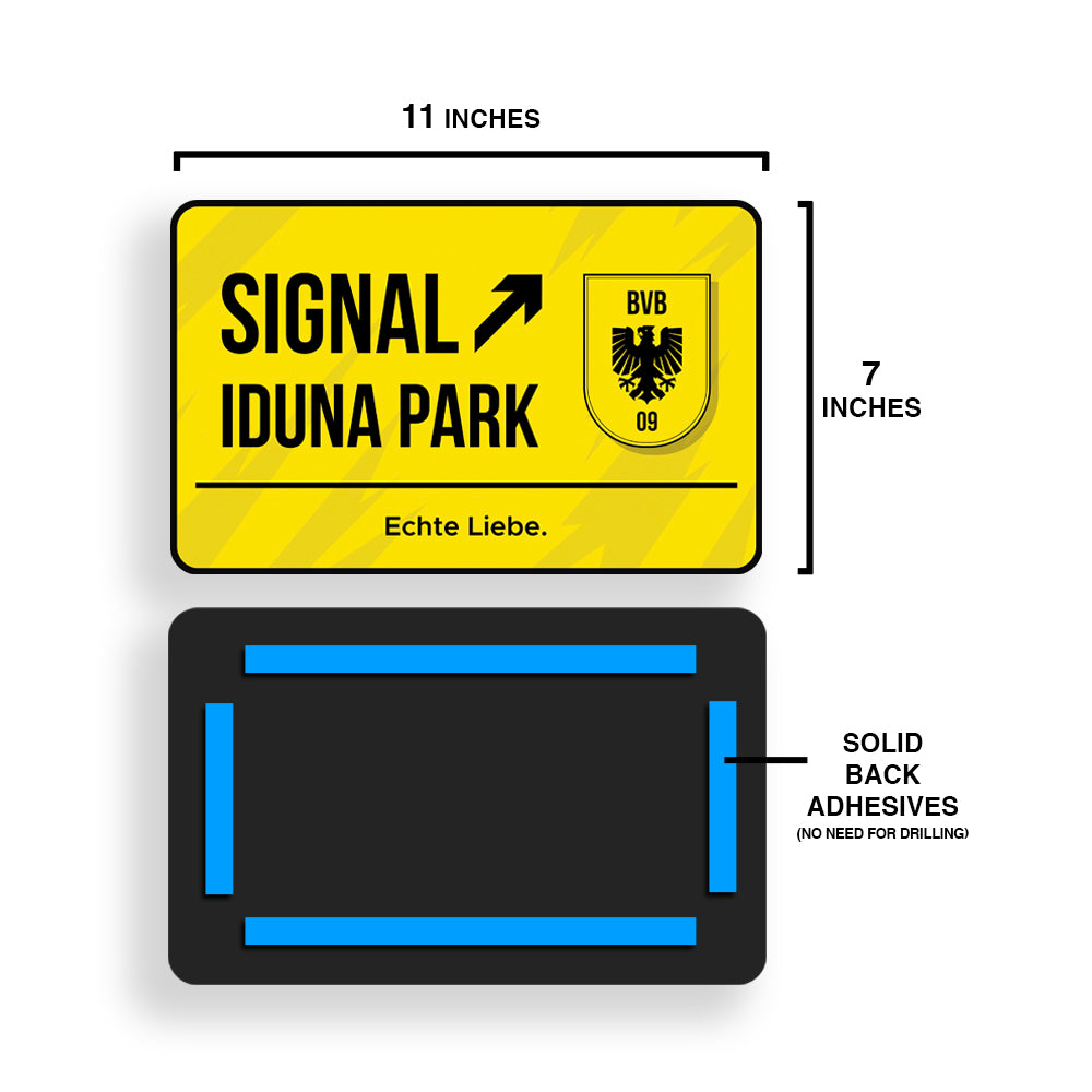 Dortmund BVB Door Sign