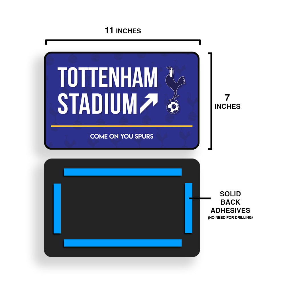 Tottenham Stadium Stadium Door Sign